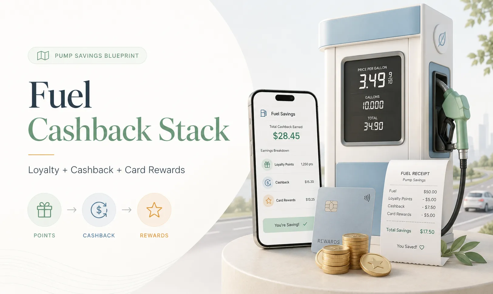 Pump Stacking Guide: Use gas apps, points & credit cards to save big on fuel
